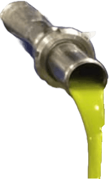 Den nye høsts grønne nektar drypper fra røret